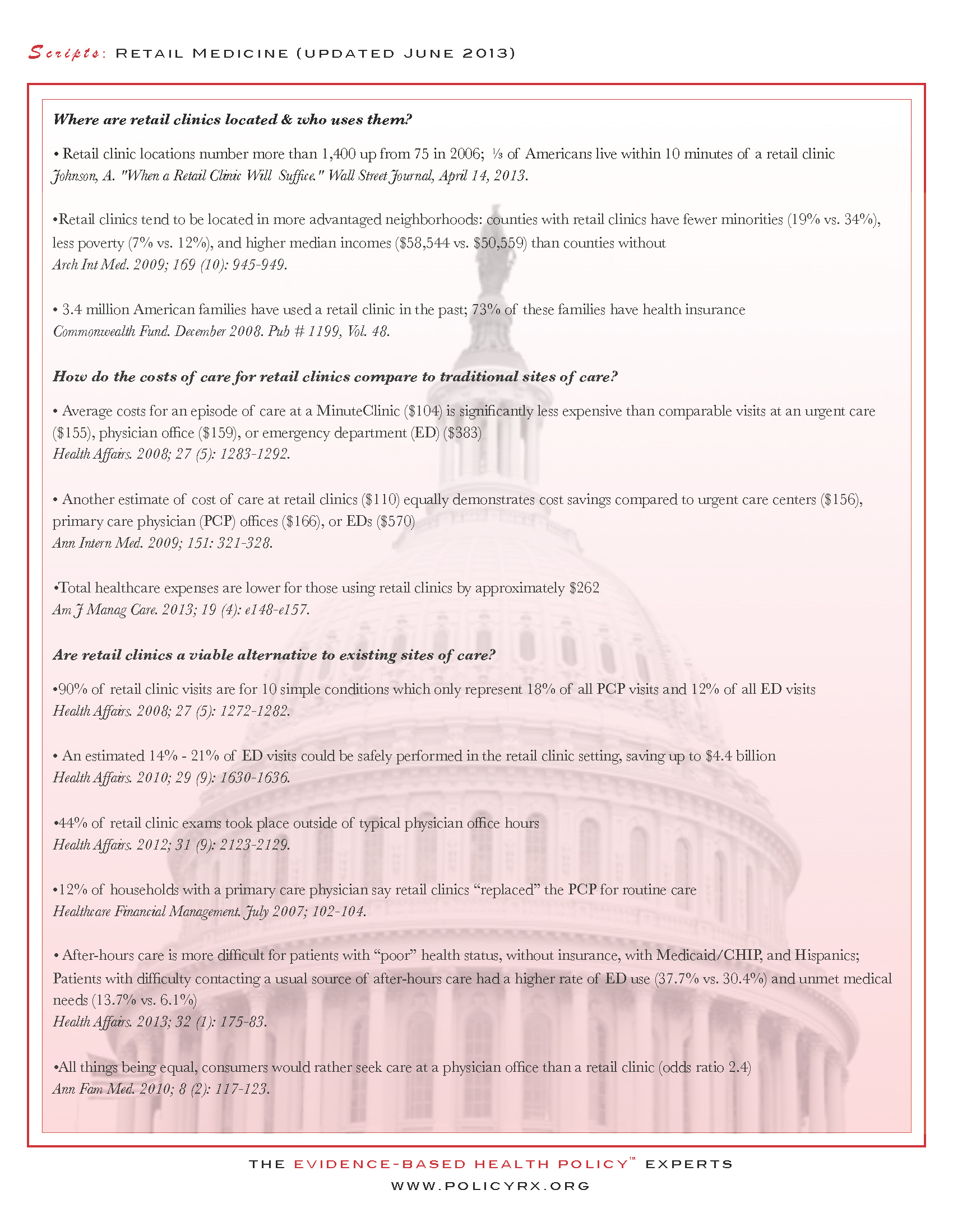 ***FREE TO DOWNLOAD & DISTRIBUTE*** 2013 Scripts -- Retail Medicine